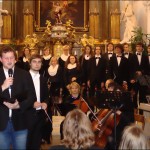 Akvarteto, sbory Patron a Gloria Cantate na koncertu
