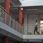 Zkoušce přihlíží i scénografka Hana Jelíková